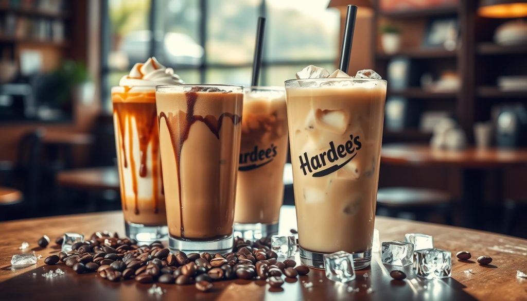 Hardee's Iced Coffee Varieties