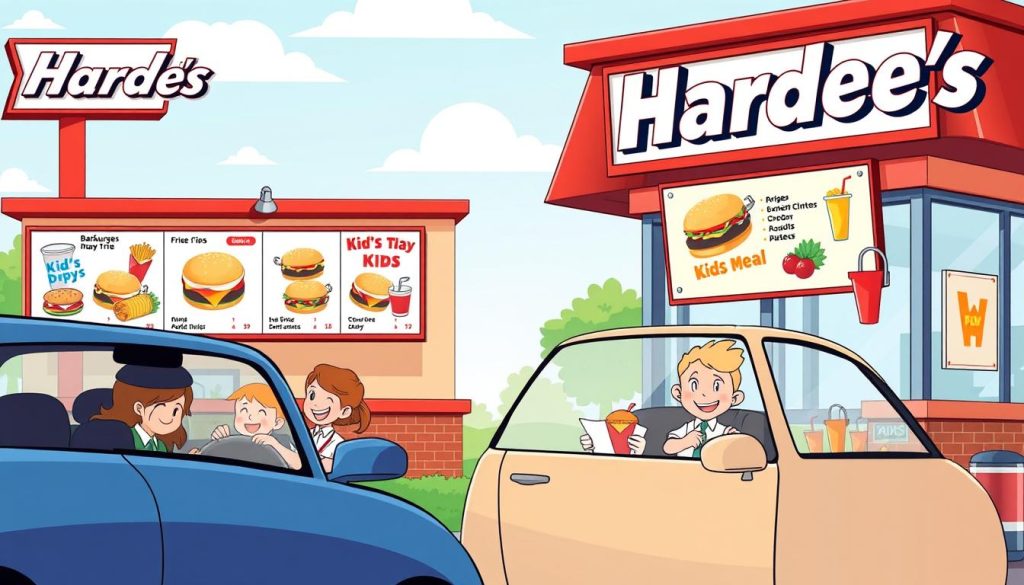 Hardee's Kids Meal Drive Thru Options