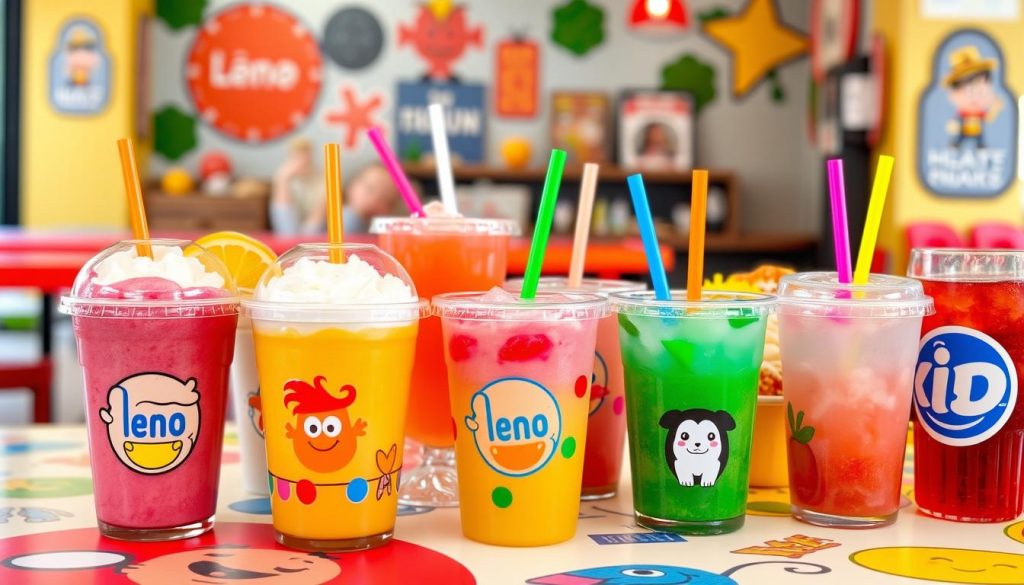 Hardee's Kids Menu Beverage Selection