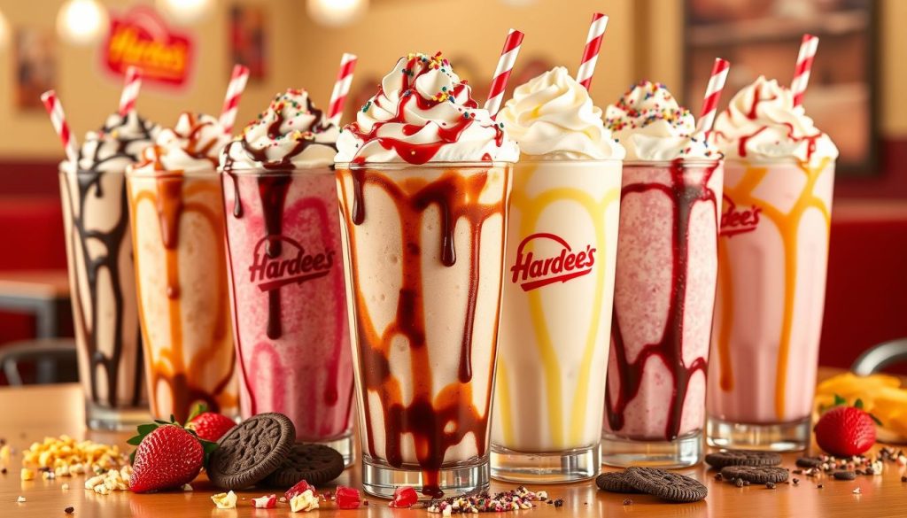 Hardee's Milkshakes Customization