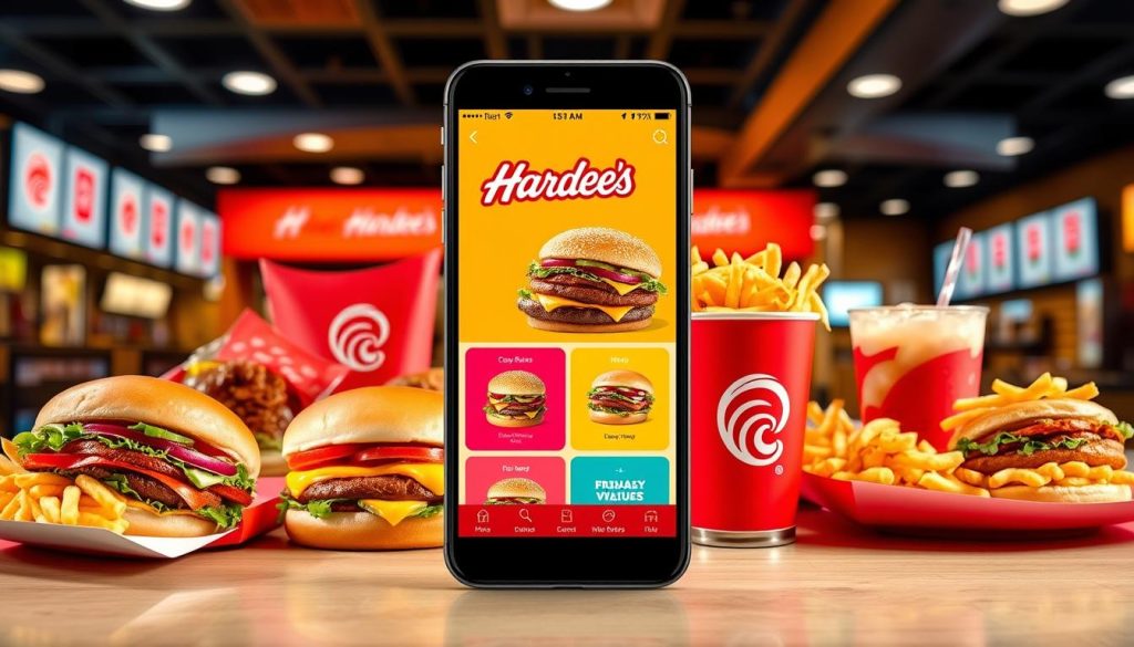 Hardee's Mobile App Value Menu Savings