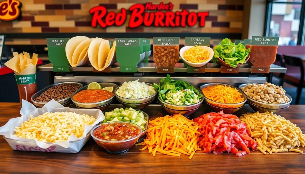 Hardee's Red Burrito Customization