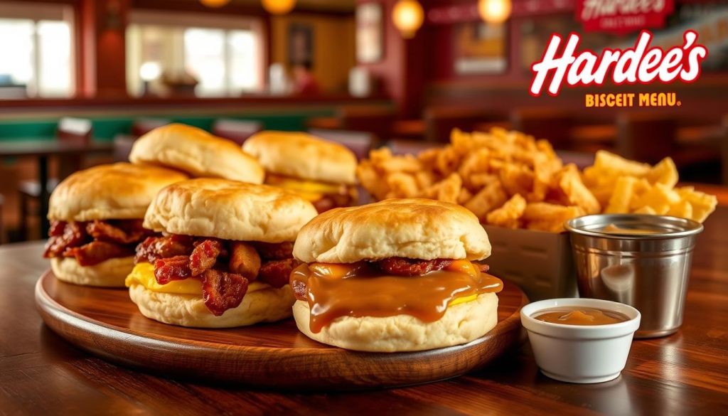 Hardee's Value Biscuit Menu Options