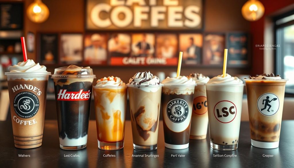 Hardee's coffee comparison with fast-food competitors