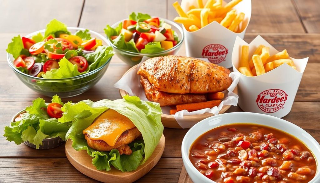 Hardee's gluten-free menu options