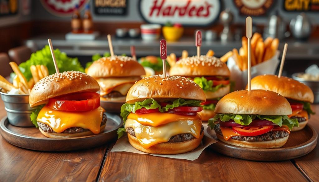 Hardee's regional burger specialties