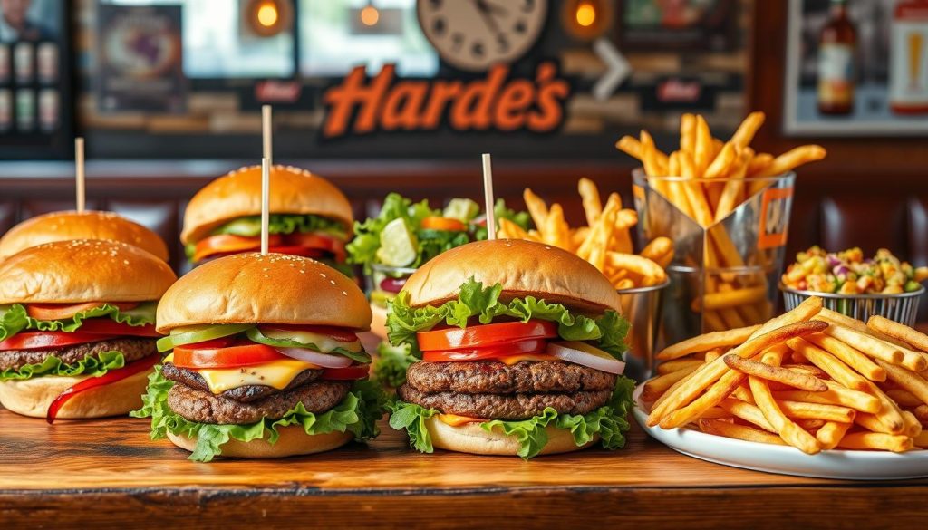 Hardee's vegan menu options