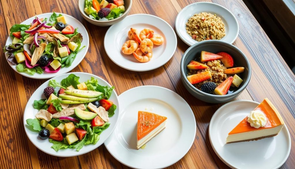 Healthy Cheesecake Factory Light Menu Combinations