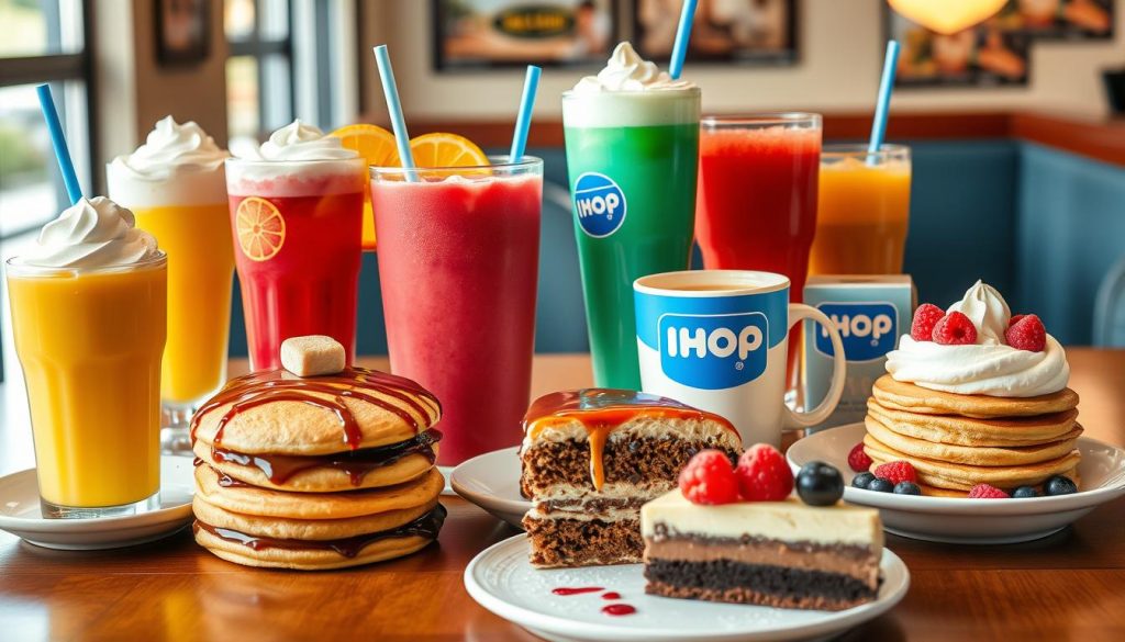 IHOP Beverages and Desserts