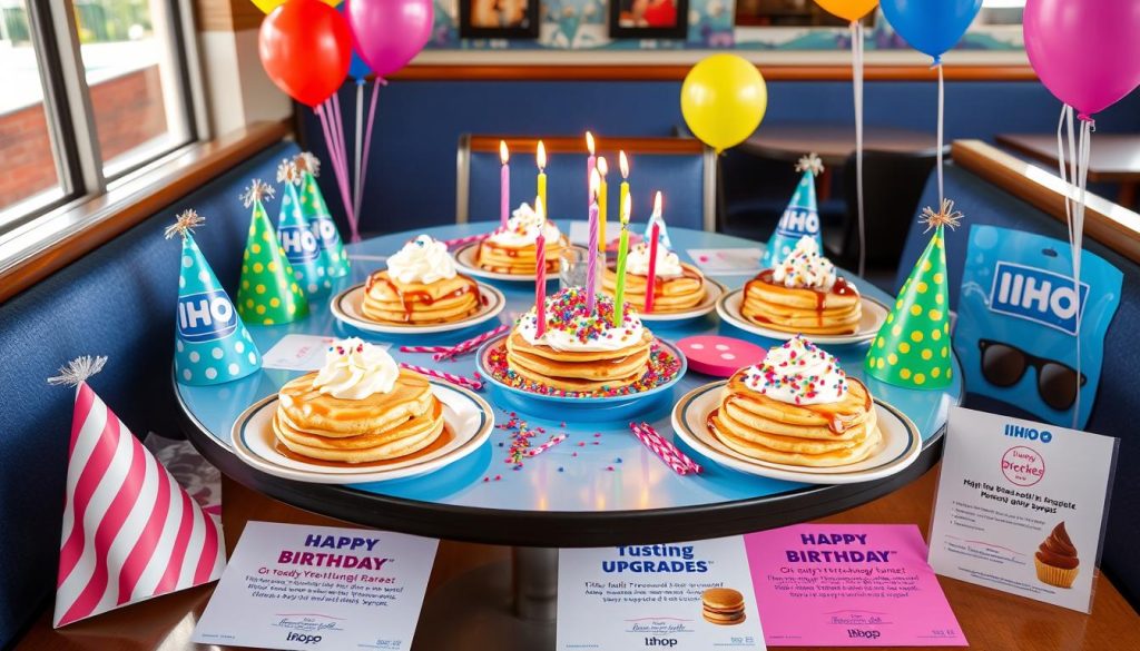 IHOP Birthday Menu Upgrades