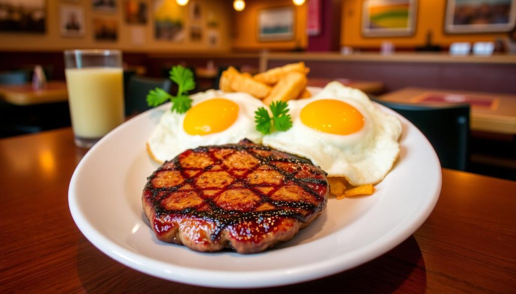 IHOP Breakfast Steak and Eggs Platter