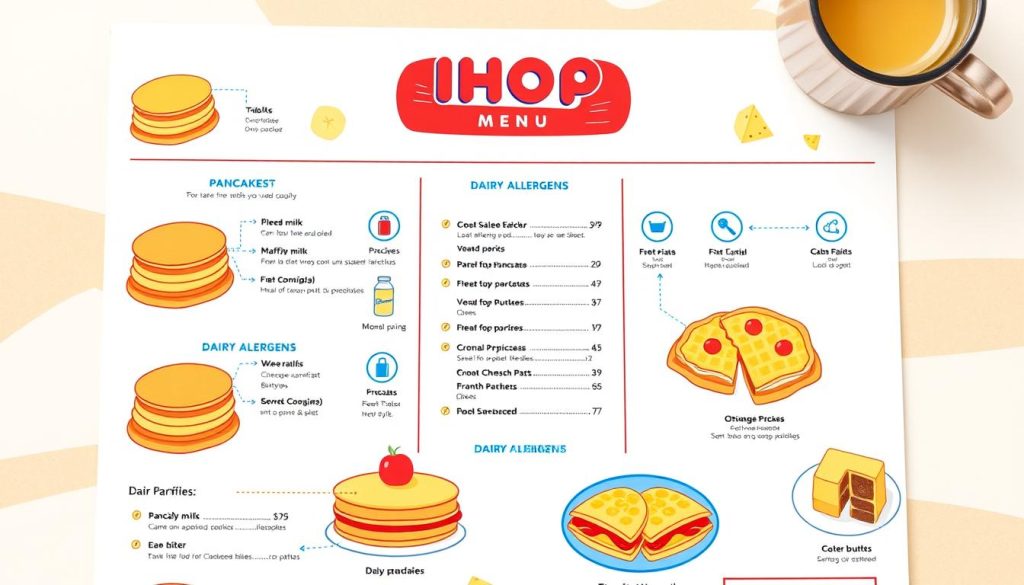 IHOP Dairy Allergen Menu Guide