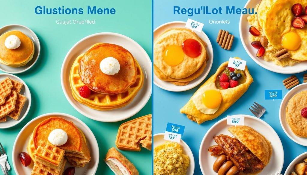 IHOP Gluten-Free Menu Pricing Comparison