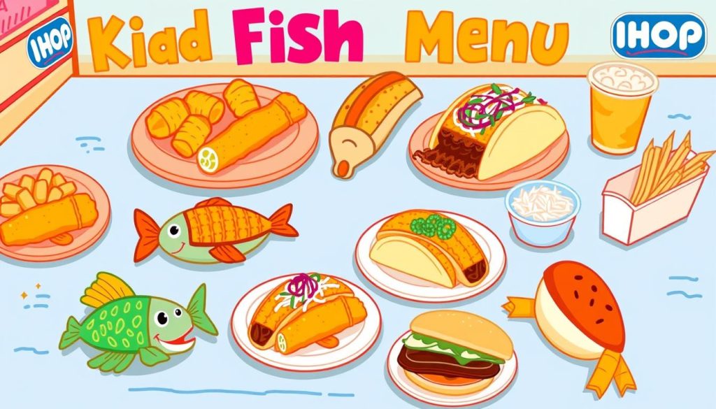 IHOP Kids Fish Menu Selections