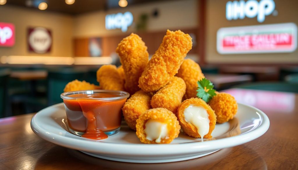 IHOP Mozzarella Sticks Appetizer