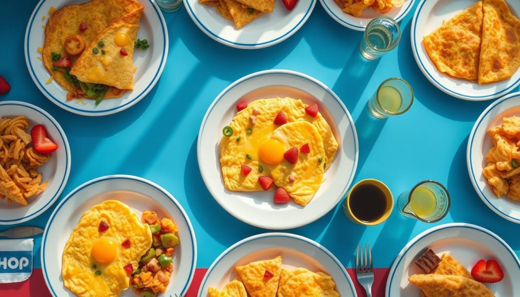 IHOP Omelettes Breakfast Menu