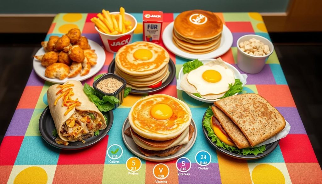 Jack in the Box Breakfast Nutritional Guide