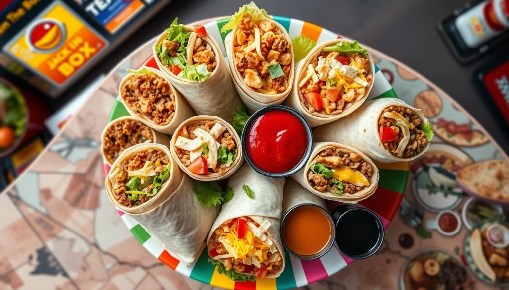 Jack in the Box Burritos Favorites