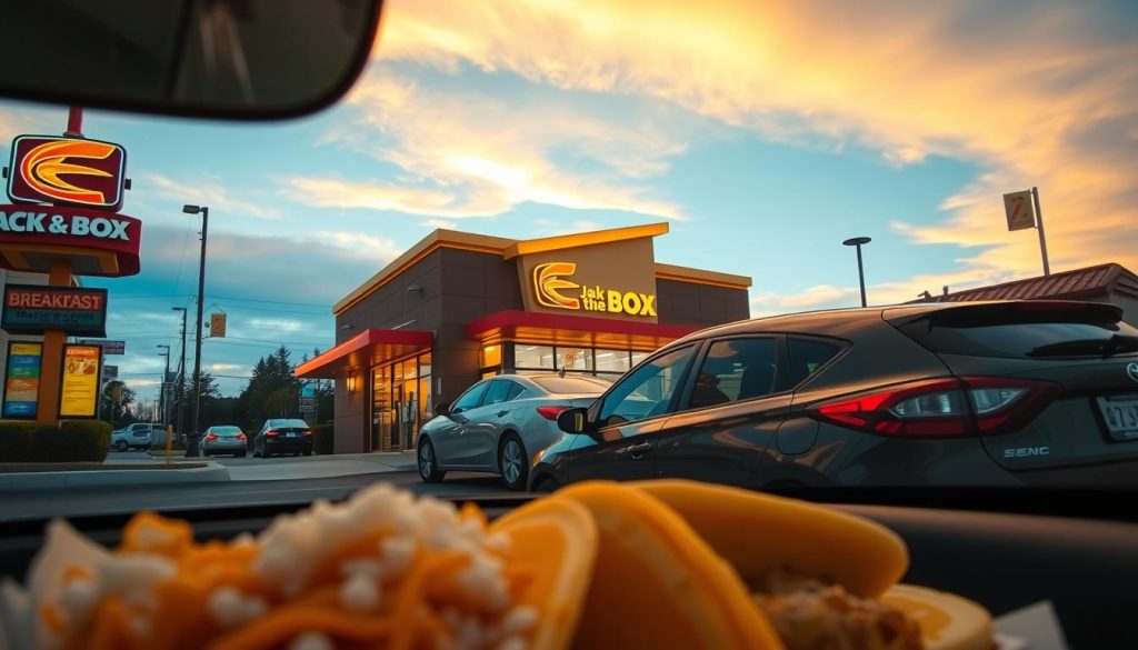 Jack in the Box Drive-Thru Breakfast Experience