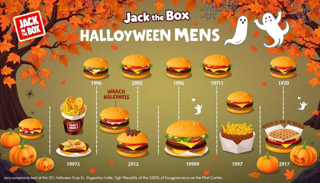 Jack in the Box Halloween Menu Evolution