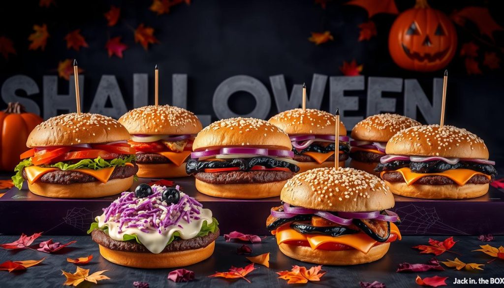 Jack in the Box Halloween Seasonal Burgers