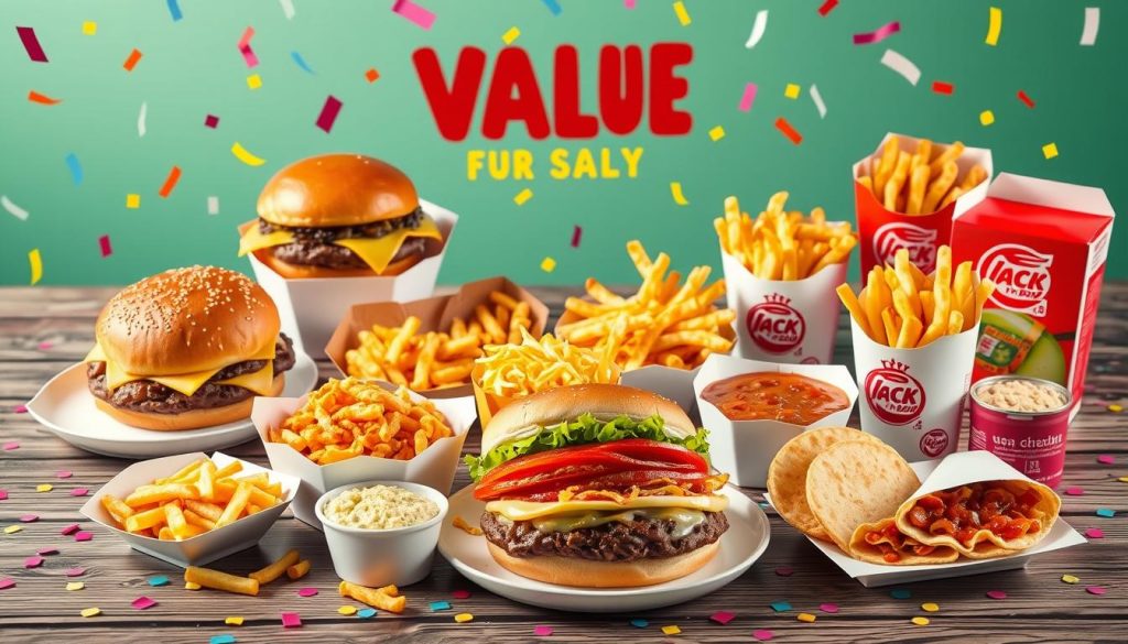 Jack in the Box Value Menu Savings