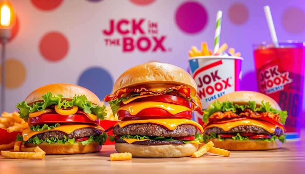 Jack in the Box burger combos