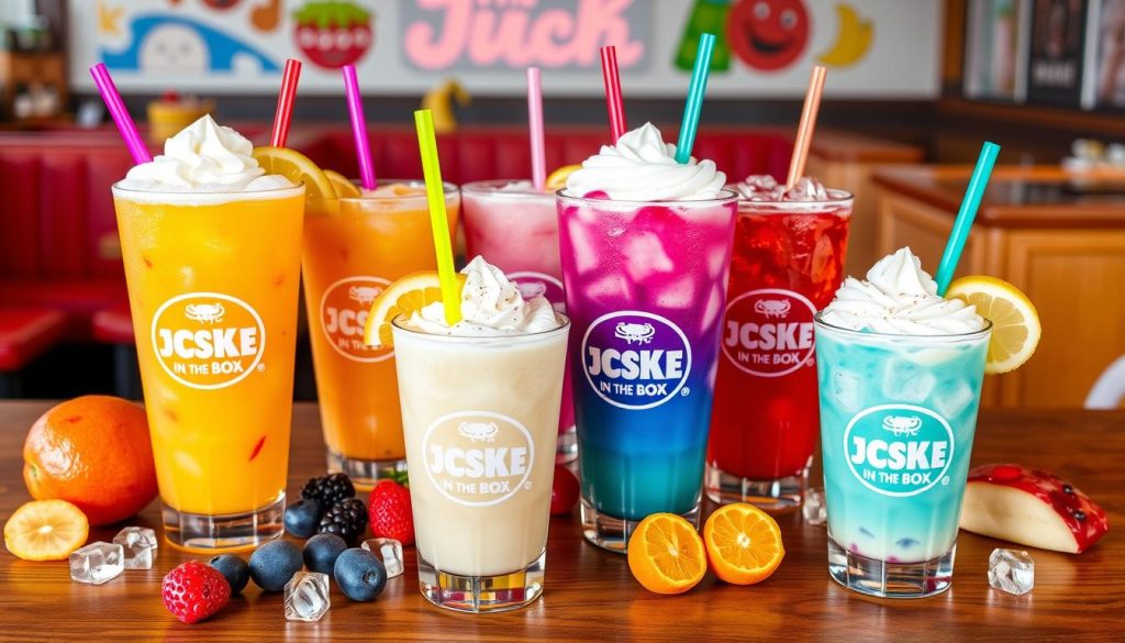 Jack in the Box specialty drinks customization