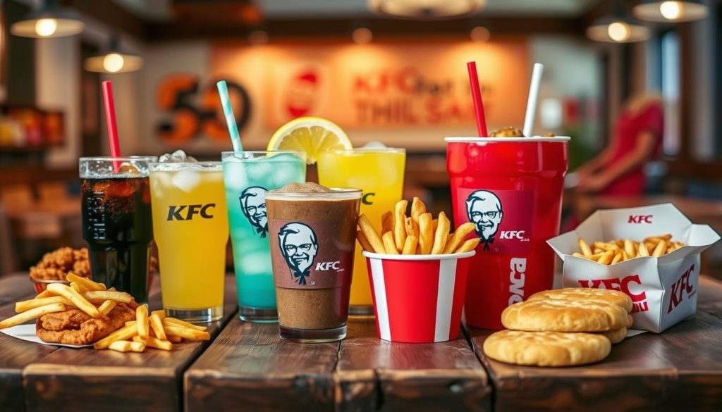 KFC Beverage Meal Combos