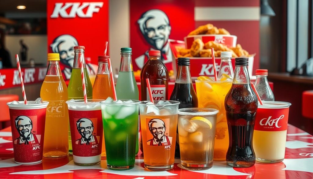 KFC Beverage Selection