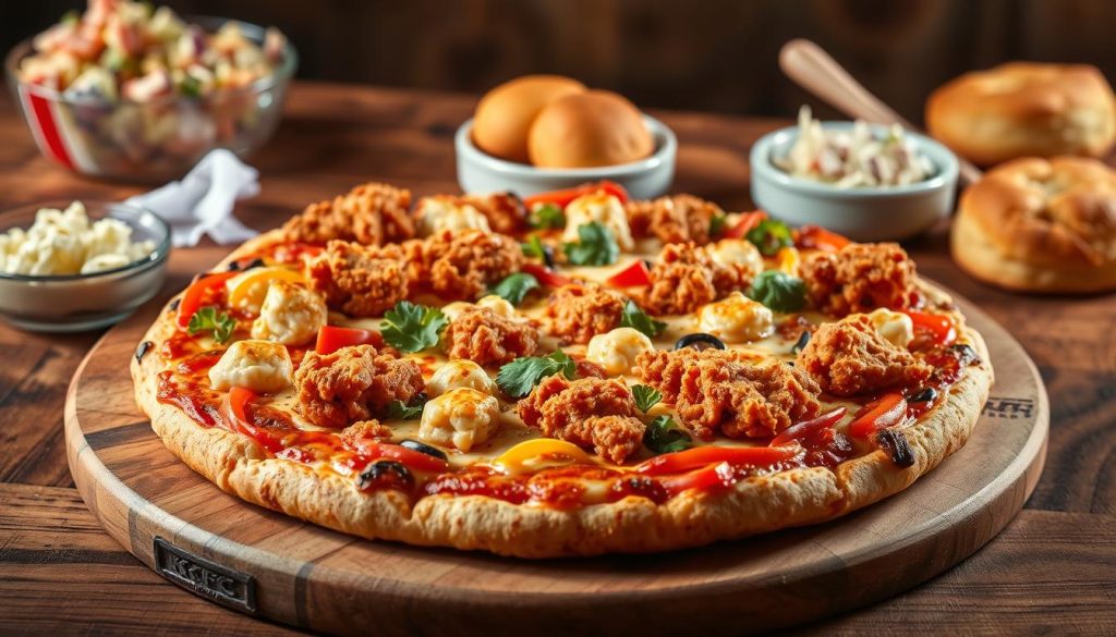 KFC Chicken Pizza Seasonal Specials