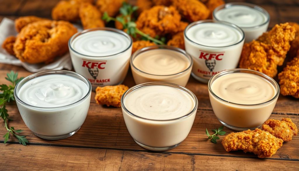 KFC Chicken Sauces Ranch Buttermilk