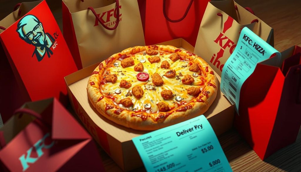 KFC Chizza Delivery Pricing