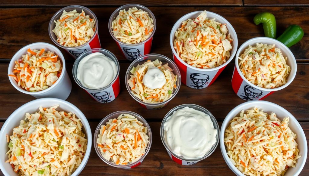 KFC Coleslaw Portion Sizes