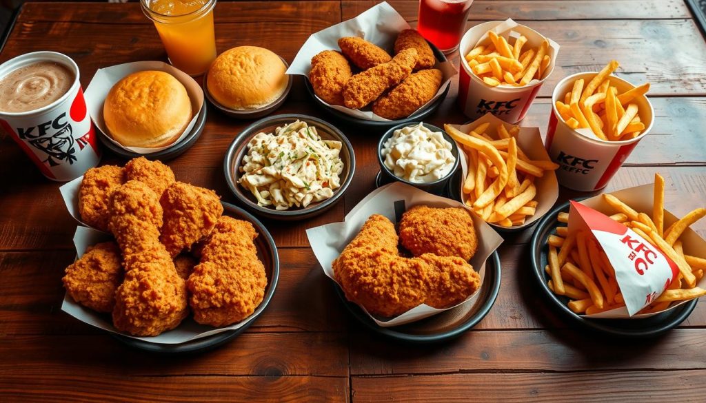 KFC Combo Meal Selections