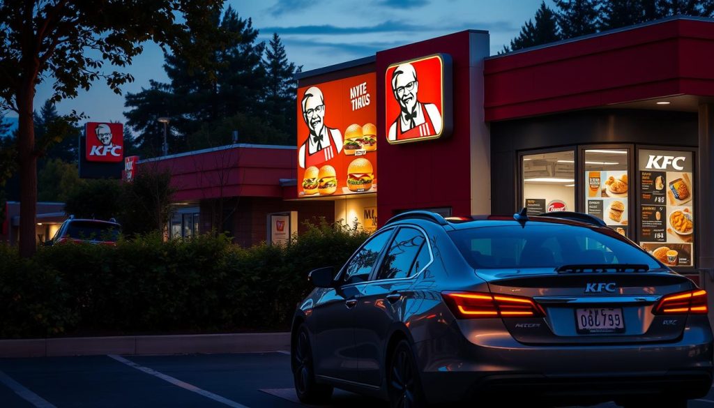 KFC Drive-Thru Restaurant Ordering