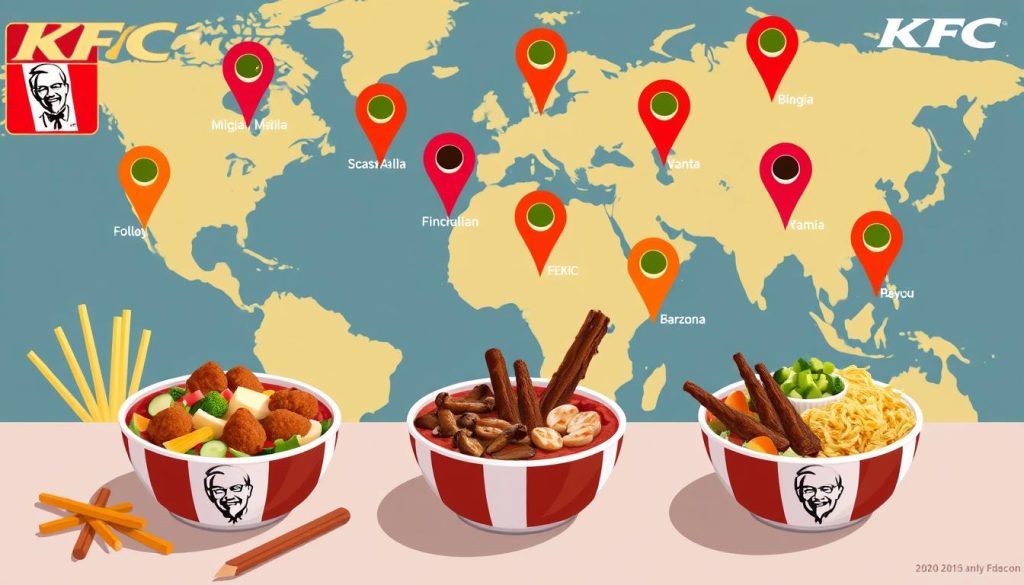 KFC Famous Bowls Menu Locations