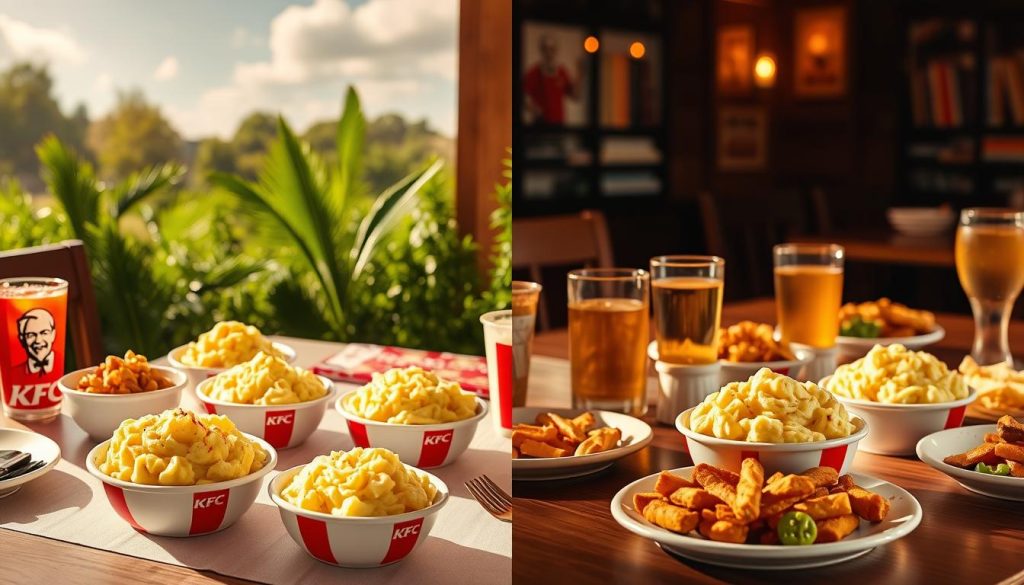 KFC Mashed Potato Bowls Ordering Times