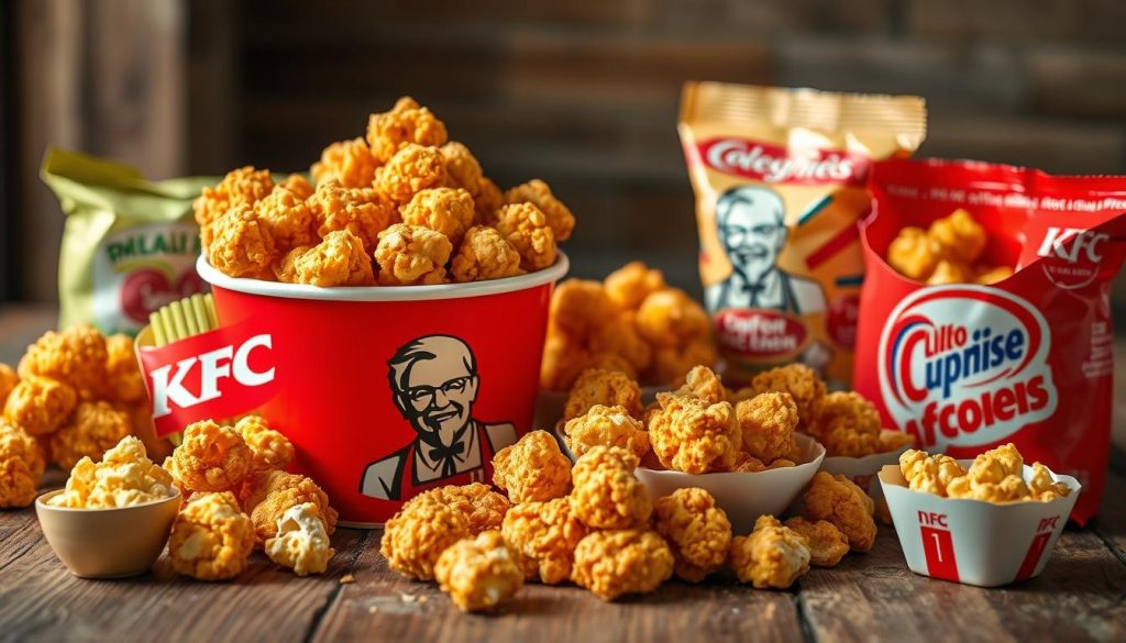 KFC Popcorn Chicken Comparison