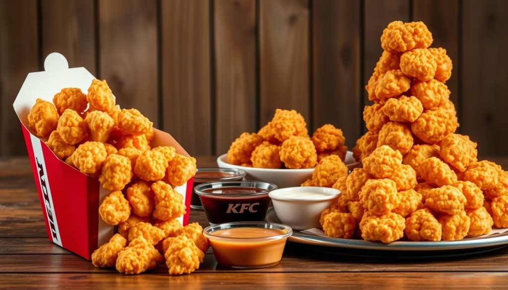 KFC Popcorn Chicken Portion Sizes