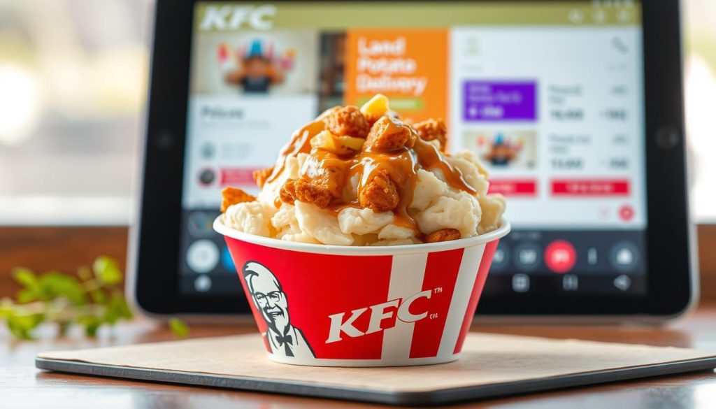 KFC Potato Bowl Digital Ordering