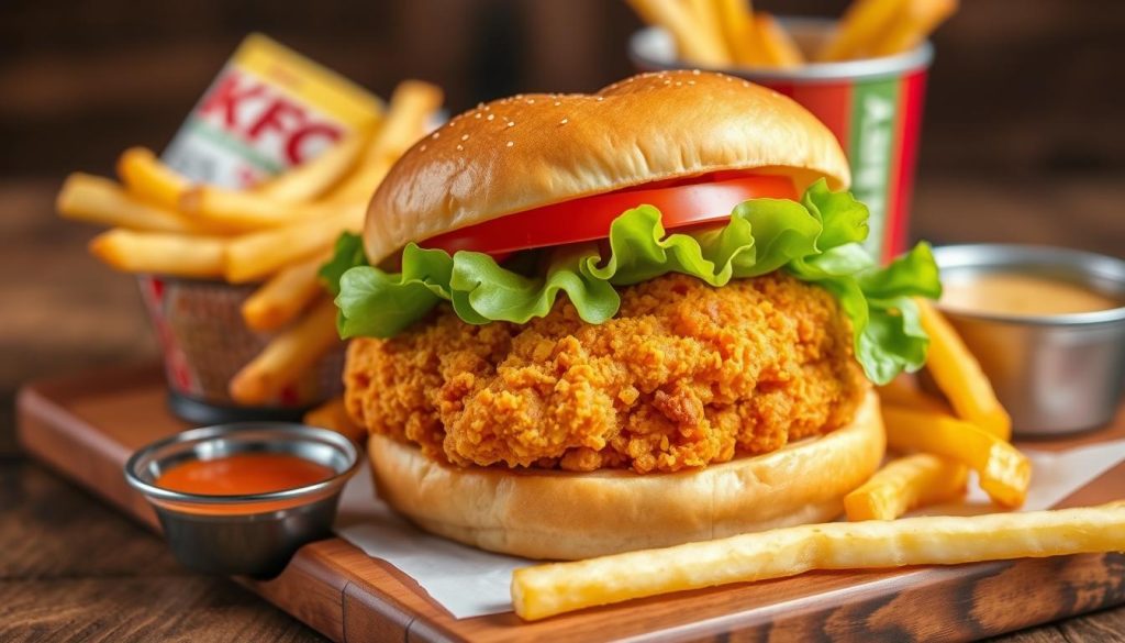 KFC Premium Crispy Chicken Patty Sandwiches