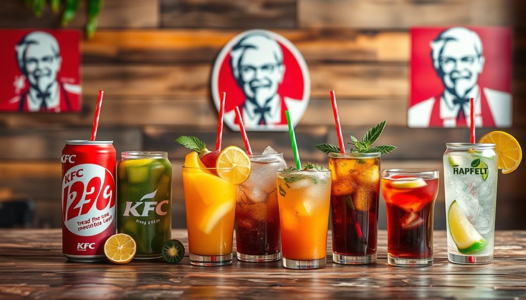 KFC Regional Drink Menu Variations