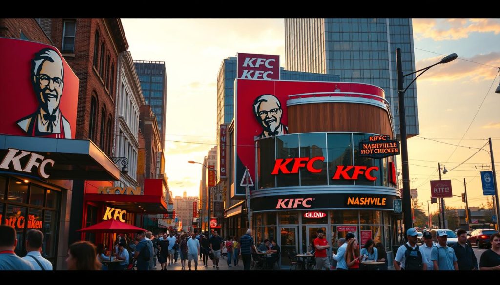 KFC Restaurants Nashville Hot Chicken Locations