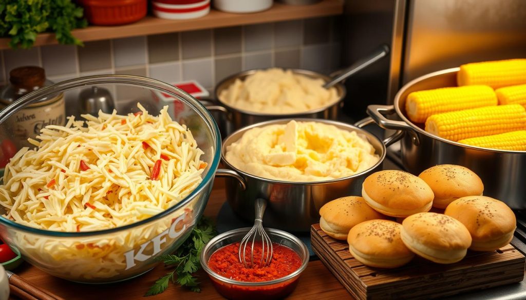 KFC Side Dishes Preparation Techniques