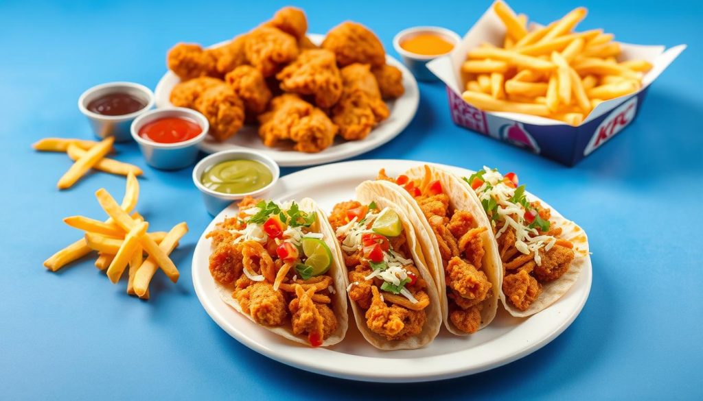 KFC Taco Bell Combo Meals