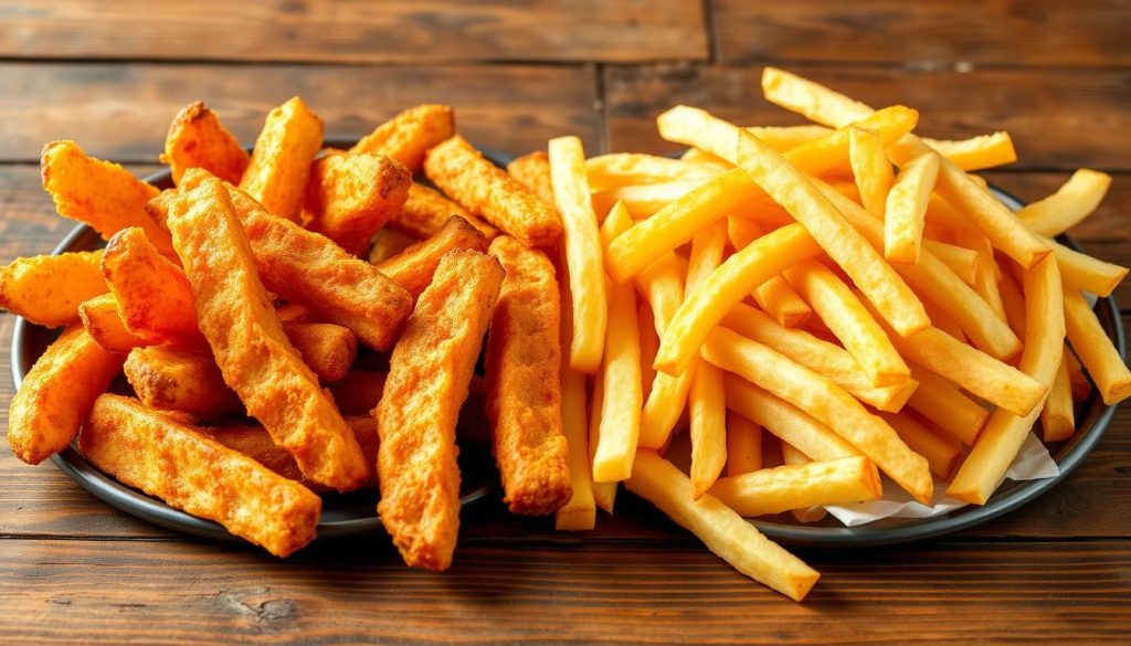 KFC Wedge Fries Comparison