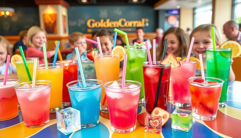 Kids Friendly Beverages at Golden Corral