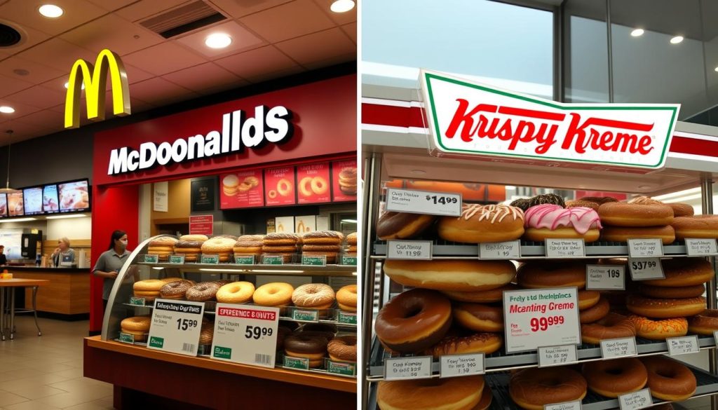 Krispy Kreme doughnut prices comparison