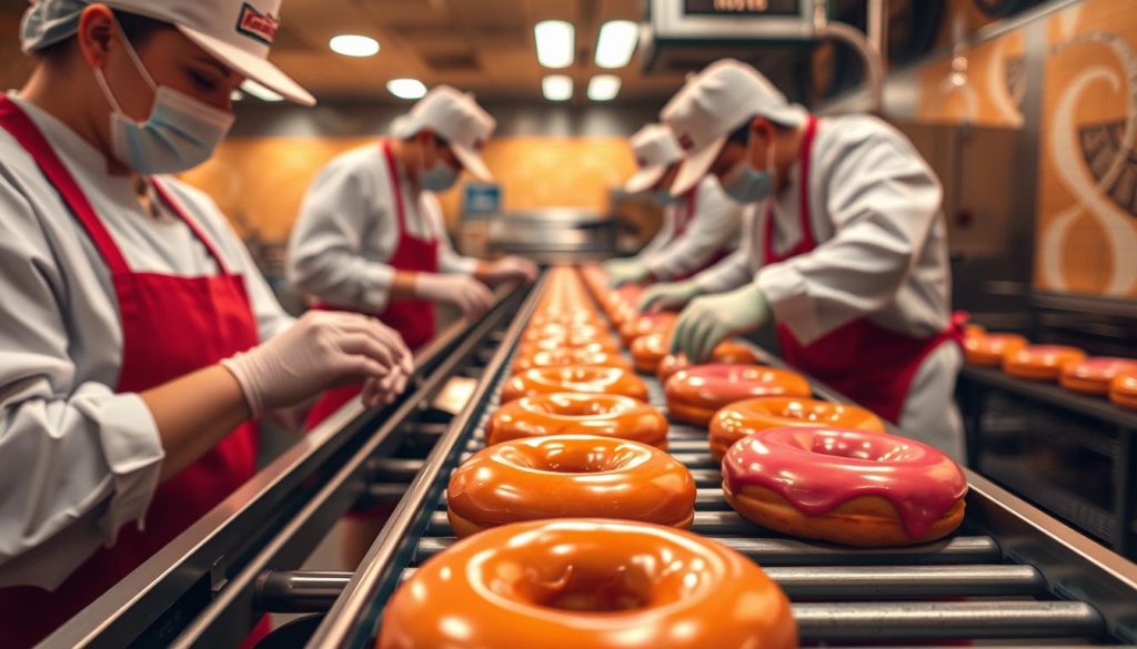 Krispy Kreme doughnuts quality control